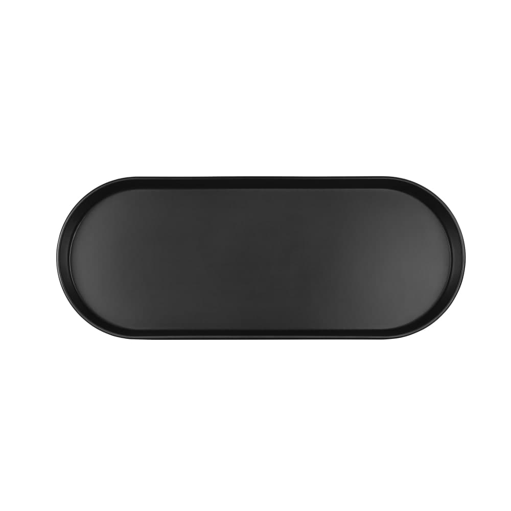 Cal-Mil 22501-208-13 5 qt Oval Melamine Deep Bowl, Black