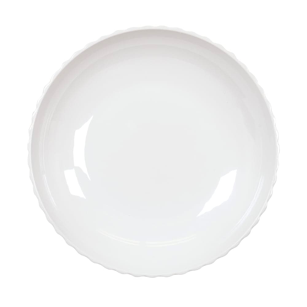 Cal-Mil 22510-14-15 110 oz Round Melamine Bowl, White