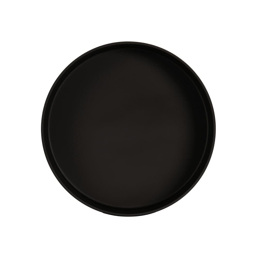 Cal-Mil 22550-12-13 12" Round Melamine Deep Bowl, Black