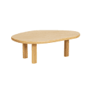 Cal-Mil 23119-21 Oval Display Riser - 21"W x 13 1/2"D x 7"H, Oak thumbnail 2