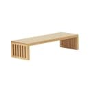 Cal-Mil 23136-2077-21 Rectangular Display Riser - 20" x 7" x 7", Oak thumbnail 2