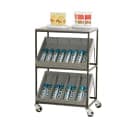 Cal-Mil 23166-83 3 Tier Merchandiser Cart, 28" x 20" x 40", Ashwood thumbnail 2