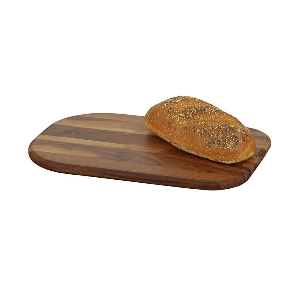 Cal-Mil 23173-1812-78 Oval Serving Board - 18" x 12", Walnut