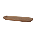 Cal-Mil 23175-186-78 Oval Serving Board - 18" x 6", Walnut thumbnail 2