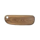 Cal-Mil 23175-186-78 Oval Serving Board - 18" x 6", Walnut thumbnail 3