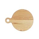 Cal-Mil 23176-14-21 14" Round Serving Board - Oak thumbnail 3