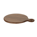 Cal-Mil 23176-14-78 14" Round Serving Board - Walnut thumbnail 2