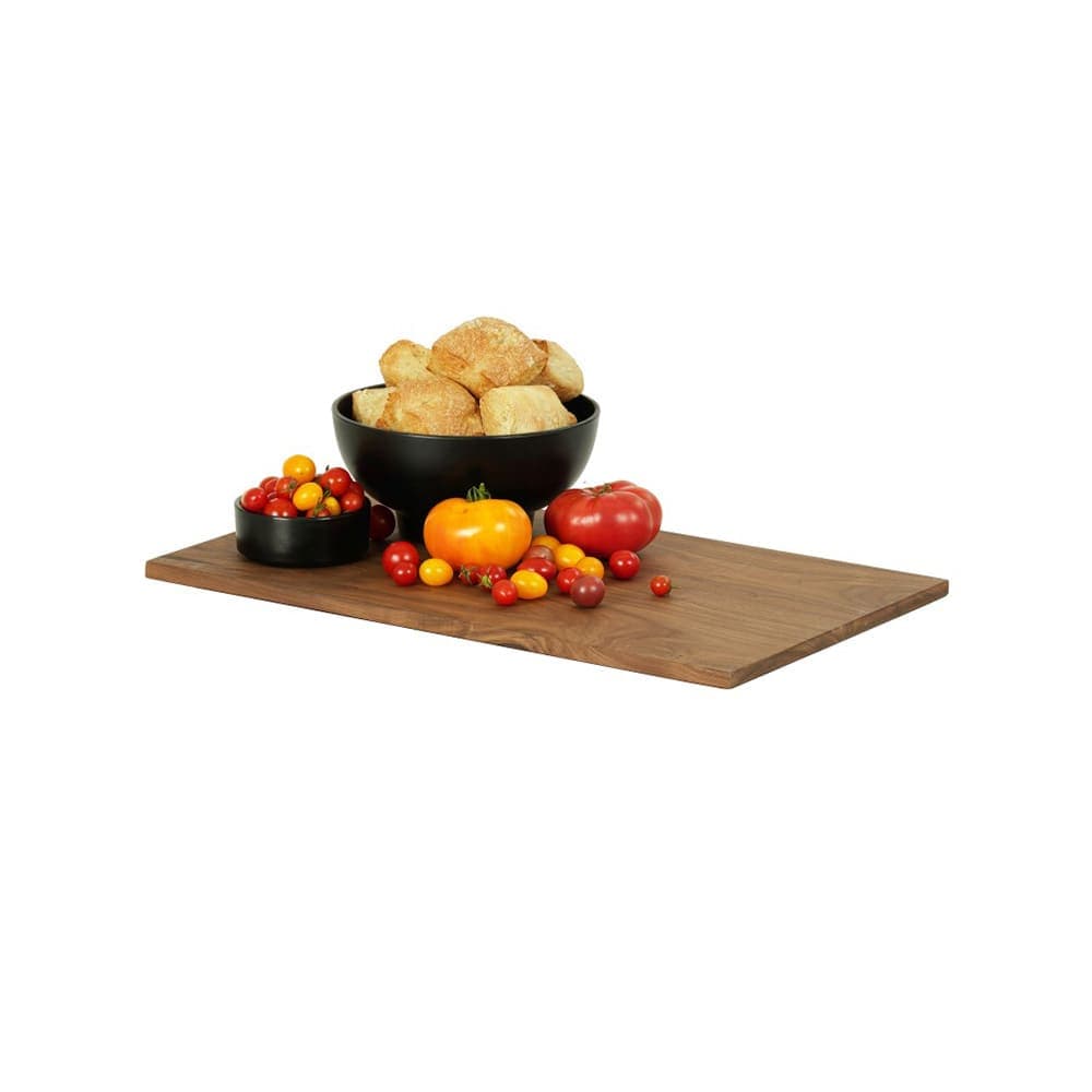 Cal-Mil 23180-1220-78 Rectangular Display Riser - 12" x 20" x 3/4", Walnut