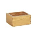 Cal-Mil 23184-10-21 Rectangular Ice Housing - 13 1/4"L x 11"W x 7 1/4"H, Oak thumbnail 2
