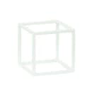 Cal-Mil 23201-10-15 10" Square Display Riser - 10"H, Metal, White thumbnail 2