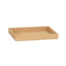 Cal-Mil 23436-122 Rectangular Serving Tray - 11 3/4" x 9 3/4", Upcycled Rice Hulls thumbnail 3