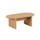 Cal-Mil 23437-6-122 Oval Display Riser - 16"W x 8"D x 6"H, Upcycled Rice Hulls thumbnail 2