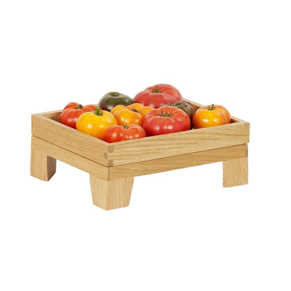 Cal-Mil 23601-3-21 Rectangular Display Tray - 10" x 12" x 3", Oak