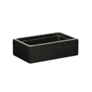 Cal-Mil 23709-12-13 Rectangular Ice Housing - 21"L x 13"W x 7"H, Metal, Black thumbnail 2