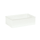 Cal-Mil 23712-12-15 Rectangular Ice Housing - 12"L x 20"W x 6"H, Metal, White thumbnail 2