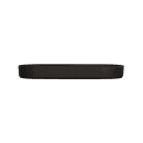 Cal-Mil 24003-136-13 13" x 6" Oval Hudson Platter - Melamine, Black thumbnail 2