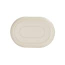 Cal-Mil 24005-139-103 13" x 9" Oval Oslo Platter - Melamine, Ivory thumbnail 3