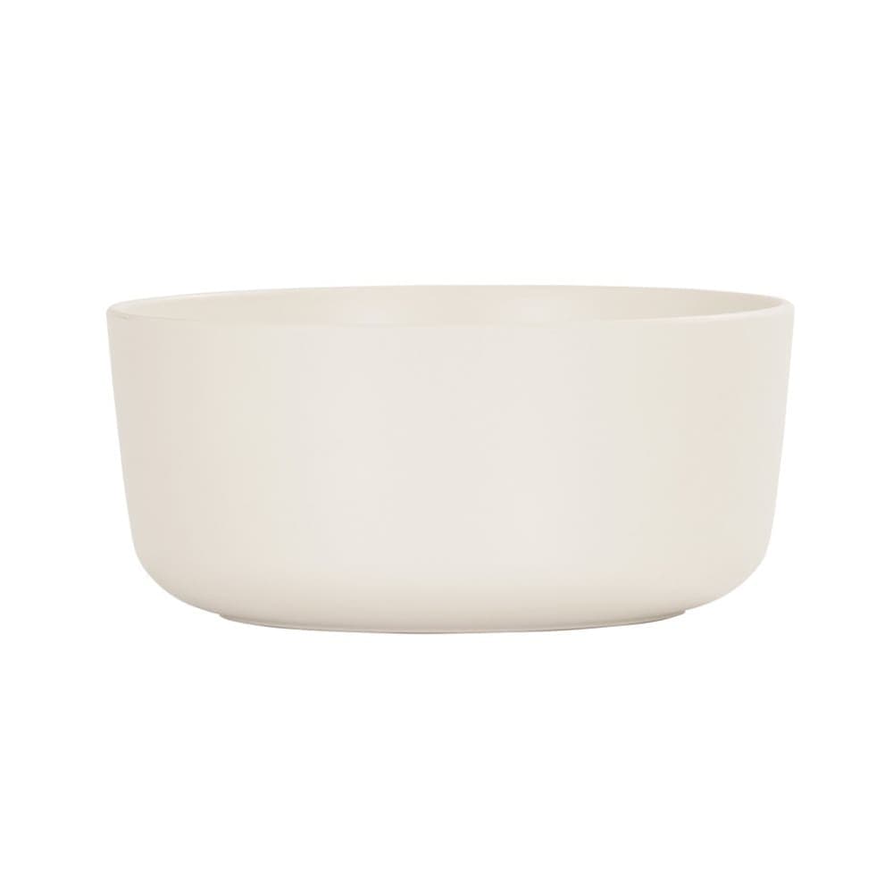 Cal-Mil 24006-10-103 142 oz Round Melamine Serving Bowl - Ivory