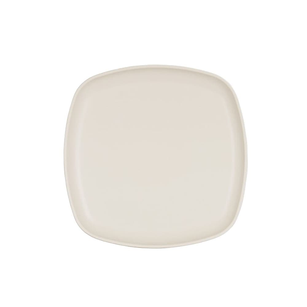 Cal-Mil 24007-10-103 10" Square Melamine Oslo Plate, Ivory