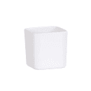 Cal-Mil 24021-4-15 Square 18 oz Condiment Jar - Black thumbnail 2