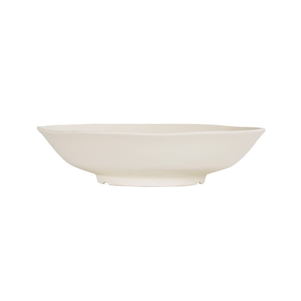 Cal-Mil 24030-12-103 96 oz Round Melamine Serving Bowl - Ivory