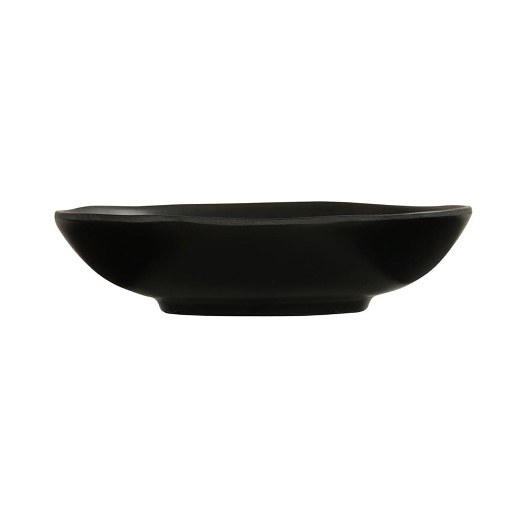 Cal-Mil 24030-8-13 24 oz Round Melamine Coupe Bowl - Black
