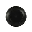 Cal-Mil 24031-9-13 9" Round Melamine Hand Thrown Plate, Black thumbnail 3