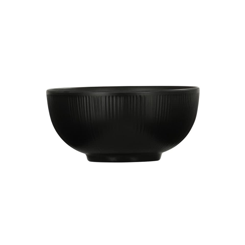 Cal-Mil 24050-6-13 24 oz Round Melamine Bowl - Black