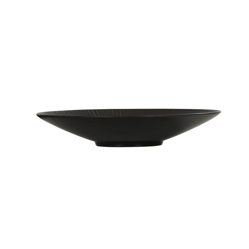 Cal-Mil 24057-14-13 94 oz Round Melamine Serving Bowl - Black