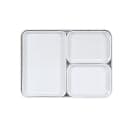 Cal-Mil 24132-46-15 Bento Box Insert - 6" x 4 1/2" x 2 1/2", Melamine, White thumbnail 3