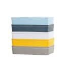 Cal-Mil 24132-96-15 Bento Box Insert - 9" x 6" x 2 1/2", Melamine, White thumbnail 2