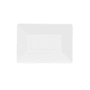 Cal-Mil 24201-57-15 Rectangular Melamine Plate - 5" x 7", White thumbnail 2