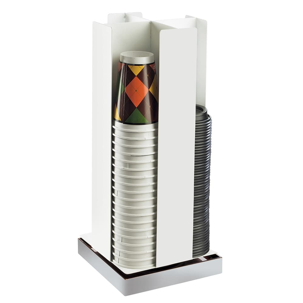 Cal-Mil 3001-55 Cup & Lid Organizer, (4) Compartment, All Cup Types