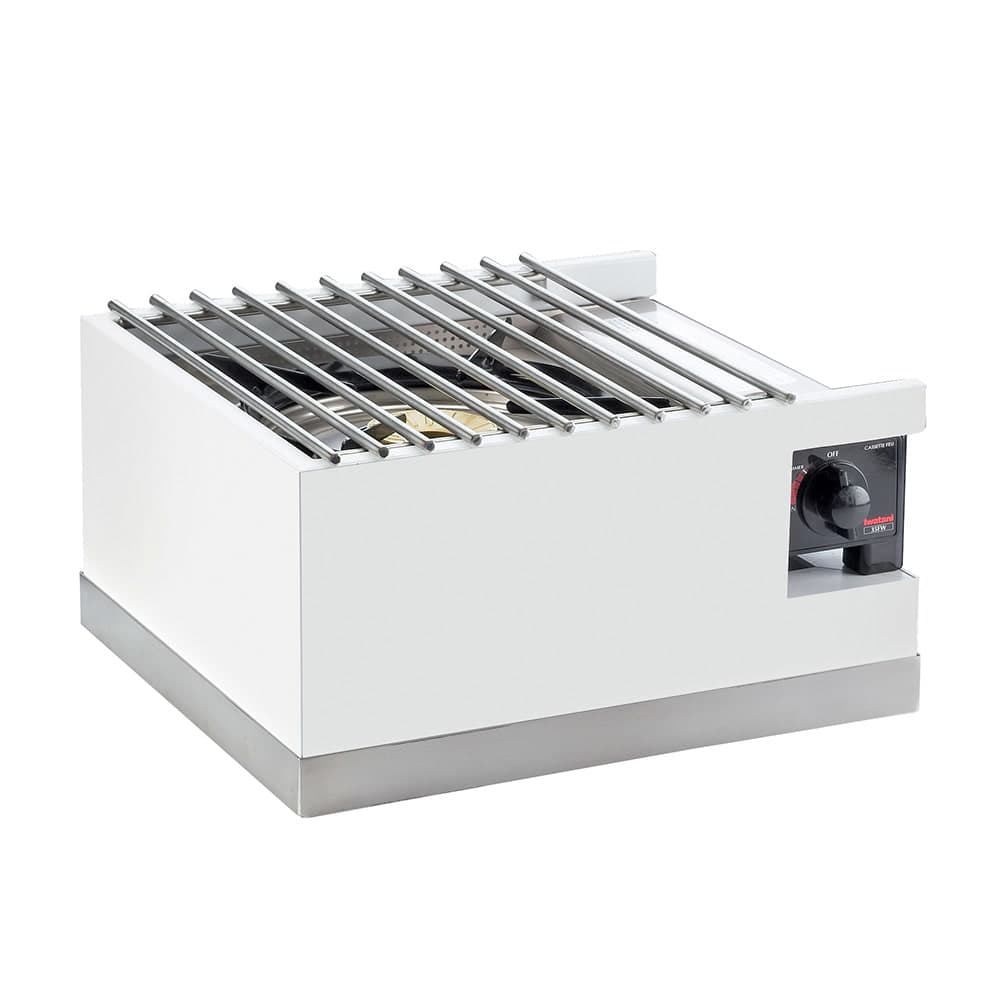 Cal-Mil 3023-55 Luxe Butane Burner Housing - White, Stainless Steel