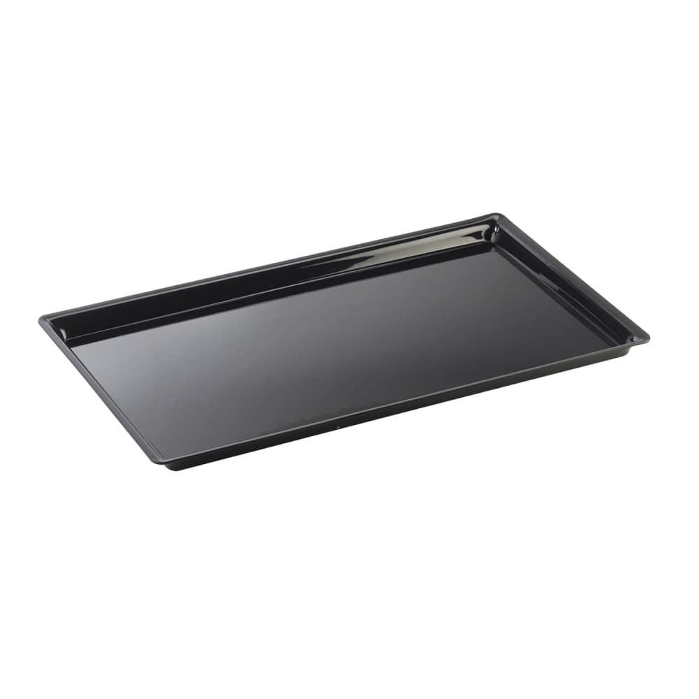 Cal-Mil 325-13-13 Rectangular Display Tray - 13"L x 18"W, Acrylic, Black