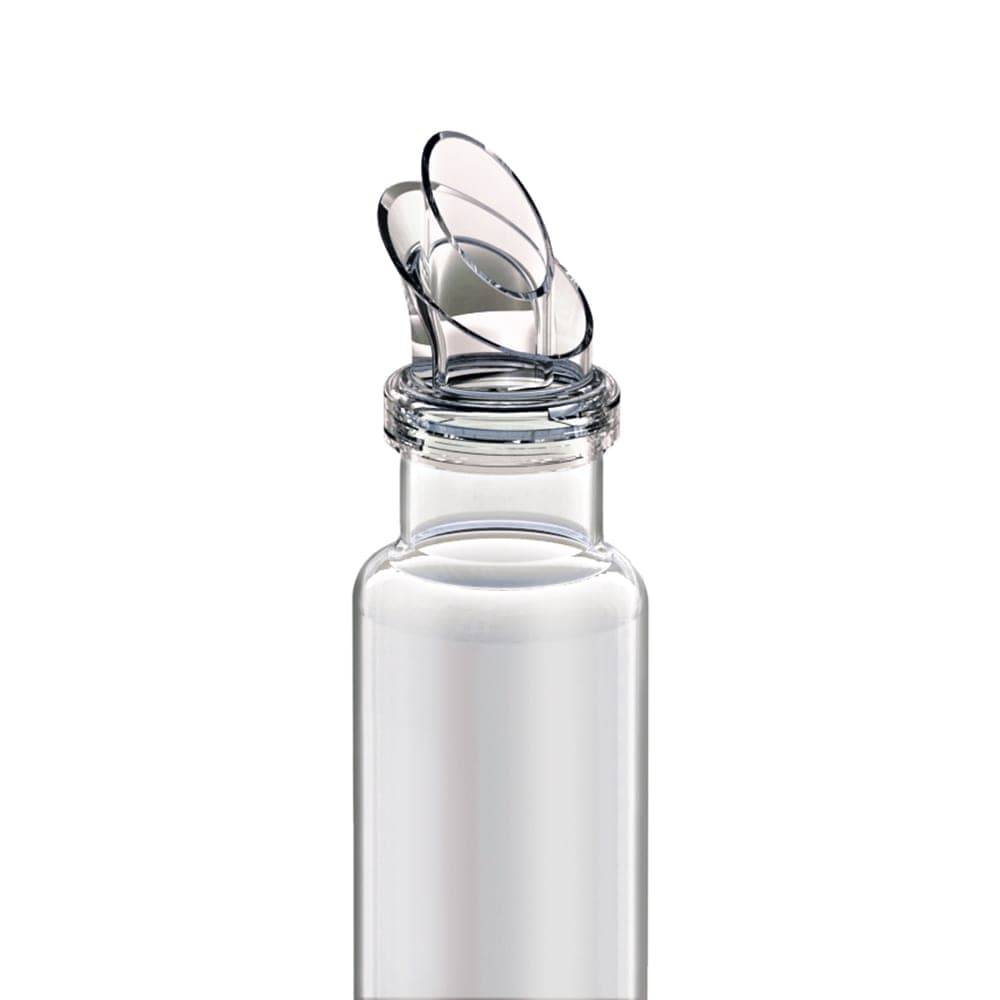 Cal-Mil 3300-28NODRIP Dripless Pour Lid for 3300 28 Dressing Bottle - Plastic, Clear