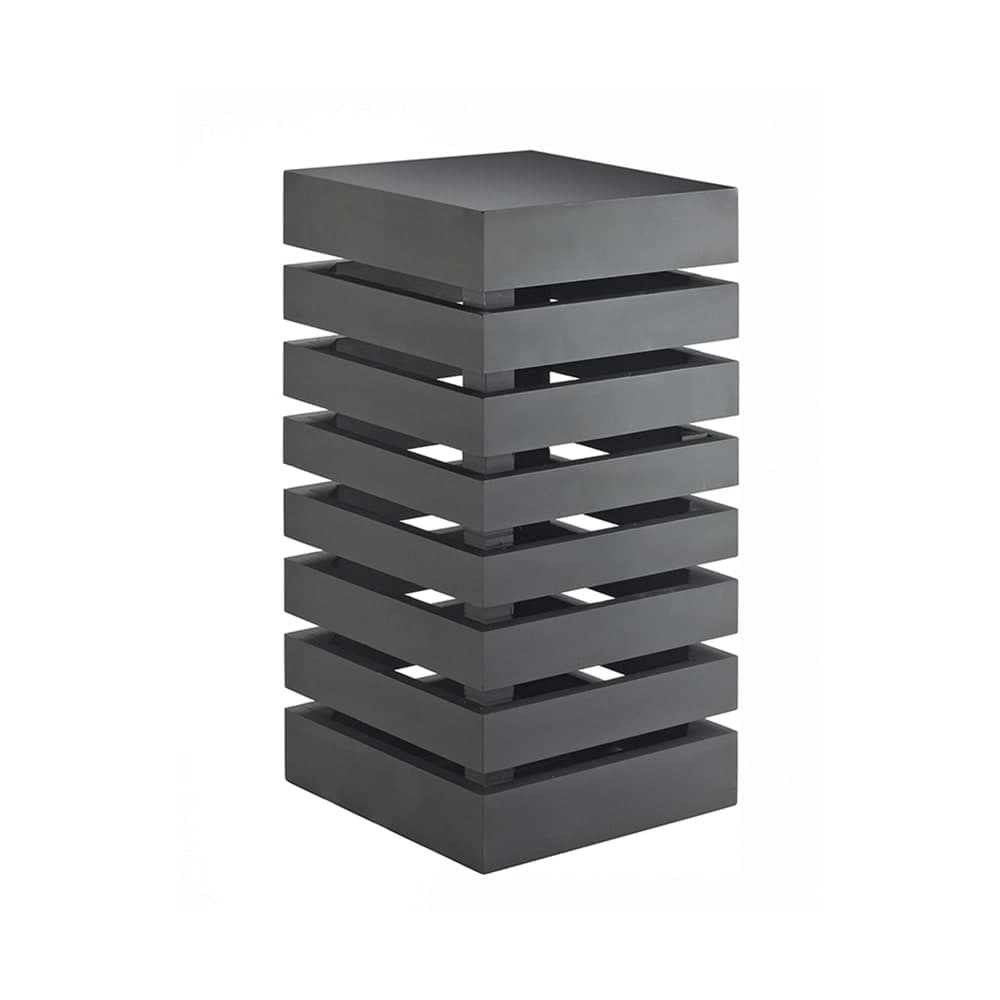Cal-Mil 3331-96 Square Display Crate Tower - Midnight Bamboo