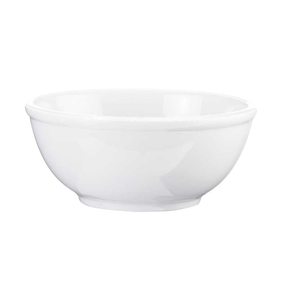 Cal-Mil 3343-8-15W 55 oz Round Melamine Bowl, White