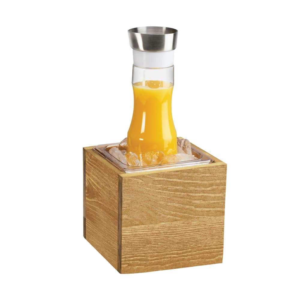 Cal-Mil 3360-6 Rectangular Ice Housing - 7 3/4"L x 7"W x 7"H, Plastic, Clear