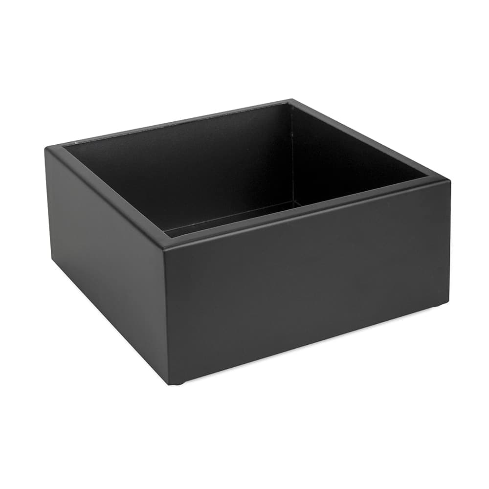 Cal-Mil 3367-13 12" Cold Concept Base Cooling Tub - Metal, Black