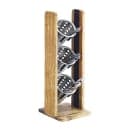 Cal-Mil 3411-99 20 1/2" 3 Tier Cylinder Display, Reclaimed Wood thumbnail 2