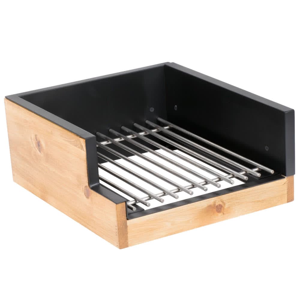 Cal-Mil 3435-99 Frame for Butane Stove - 12 3/4" x 14 3/4" x 6 1/2", Rustic Pine