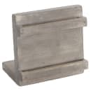 Cal-Mil 3483-23-110 Table Top Menu Card Holder - 4 1/4" x 4 1/4" x 2 1/2", Pine Wood, Gray Wash thumbnail 2