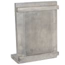 Cal-Mil 3483-46-110 Table Top Menu Card Holder - 6" x 3" x 8"H, Pine Wood, Gray Wash thumbnail 2