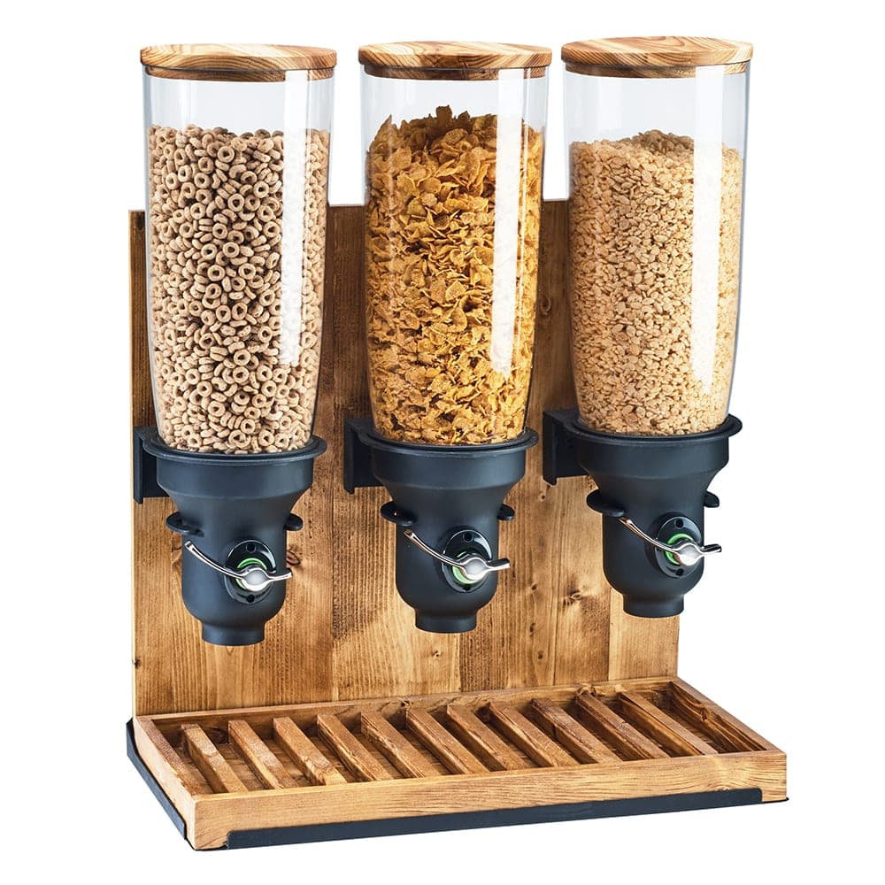 Cal-Mil 3576-3-99FF Countertop Cereal Dispenser, (3) 5 liter Hoppers