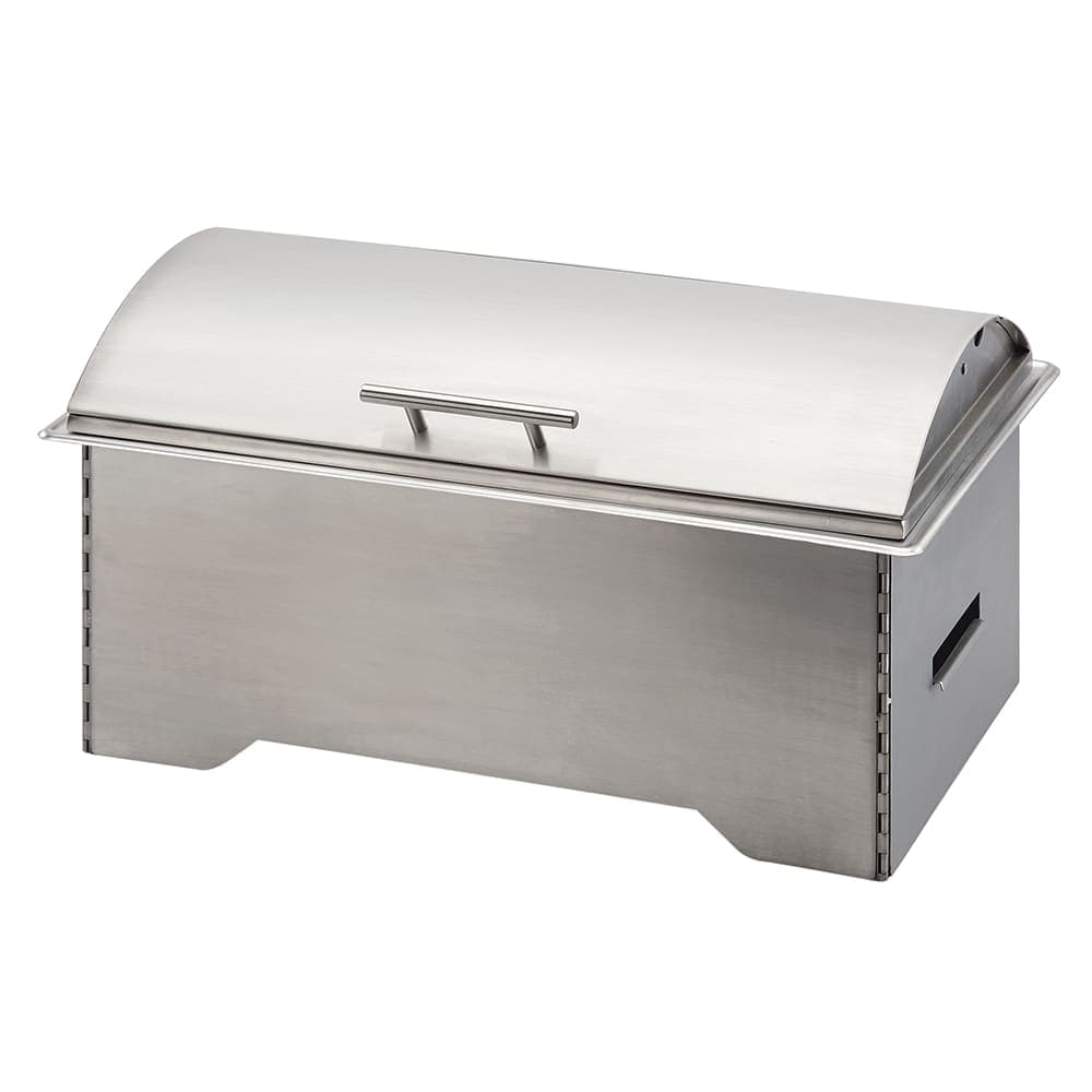 Cal-Mil 3644-55 Full Size Chafing Dish w/ Hinged Lid & Chafing Fuel Heat