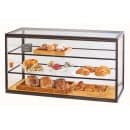 Cal-Mil 3695-84 3 Tier Full-Service Pastry Display Case w/ Sliding Doors - Bronze Frame, Acrylic thumbnail 2
