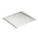 Cal-Mil 3712-46 Frame for Butane Stove - 14 1/4" x 12 3/4" x 7 1/4", Walnut/Brass thumbnail 7