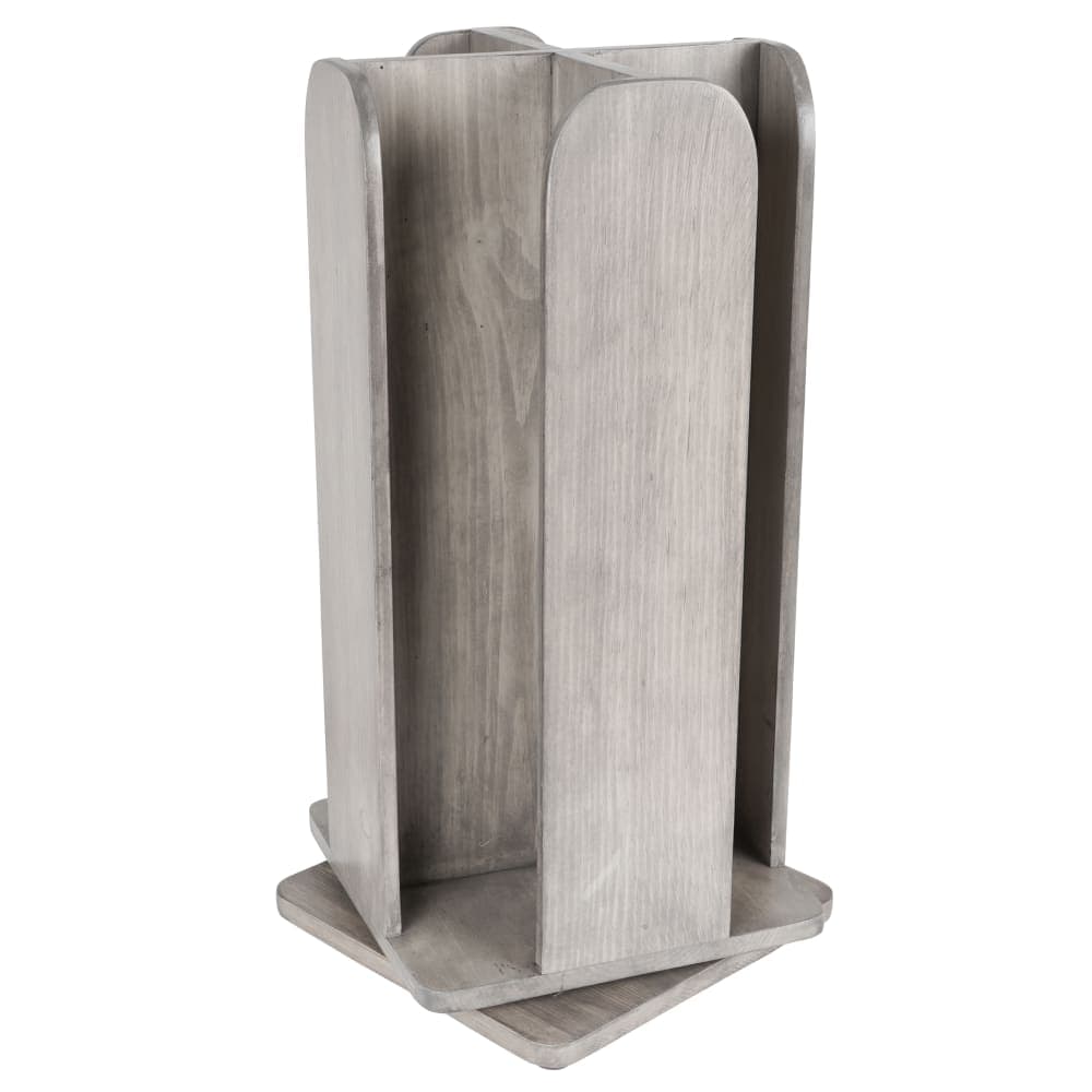 Cal-Mil 378-110 Cup & Lid Organizer w/ (4) Compartment, Revolving, All Cup Types