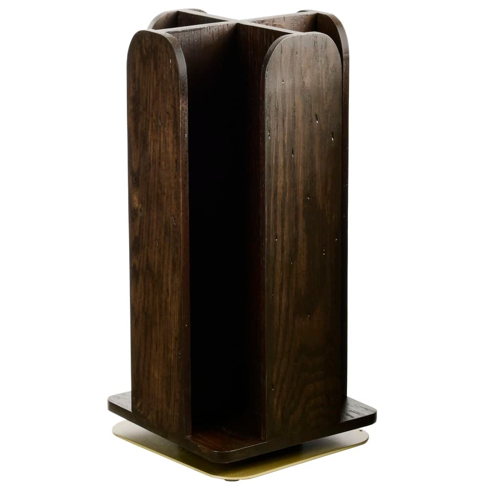 Cal-Mil 378-112 Cup & Lid Organizer w/ (4) Compartment, Revolving, All Cup Types